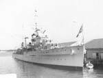 HMS Apollo at Miami, Florida, Feb 1938