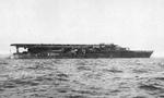 Portaaviones Kaga frente a Yokosuka, Japón, 1929