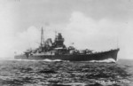 A Mogami-class cruiser underway, circa late 1930s