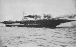 USS Wolverine during trials on Lake Erie, 9 Aug 1942, photo 1 of 2; photo taken by the Buffalo, New York police department