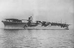 Zuikaku on the day of her commissioning, Japan, 25 Sep 1941