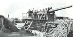 15 cm K (E) railway gun and its crew, circa 1940s, photo 2 of 2