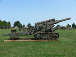 Soviet 203 mm Howitzer M1931 (B-4) field gun on display at US Army Ordnance Museum, Aberdeen Proving Ground, Maryland, United States, 14 Aug 2007
