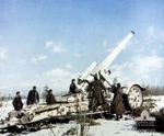 21 cm Mrs 18 heavy howitzer, Soviet Union, date unknown