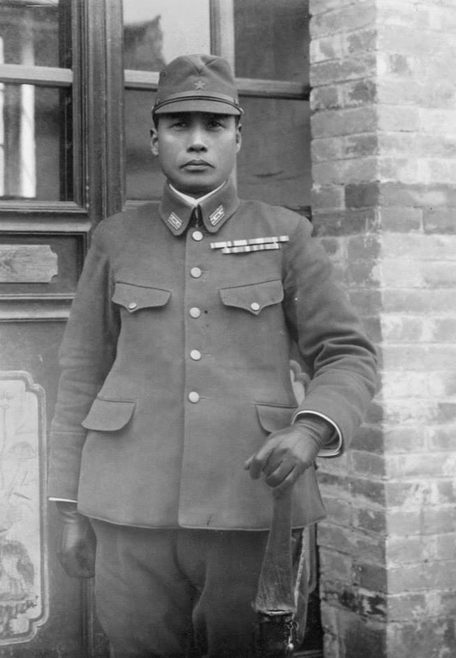 Portrait of a Japanese Army Lieutenant Colonel, circa 1940s
