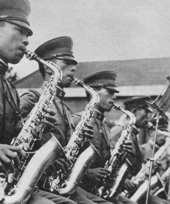 Japanese Army military band, circa 1940s