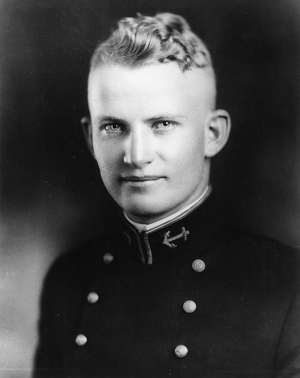 Portrait of Midshipman Burke, 1920