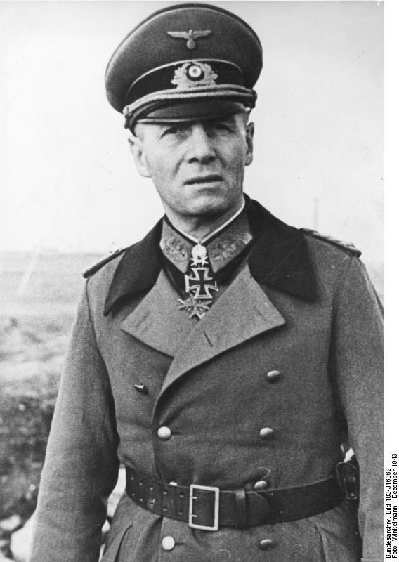 Photo Field Marshal Erwin Rommel France Dec World War Ii