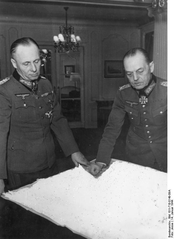 Photo Erwin Rommel And Gerd Von Rundstedt In Discussion At The Hotel George V Paris France 19 Dec 1943 Photo 4 Of 5 World War Ii Database