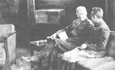 Dwight Eisenhower and Sun Li-jen, Germany, 1945
