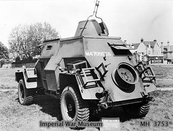 Humber Light Reconnaissance Car Mk IIIA, date unknown, photo 3 of 3; note lack of weapons