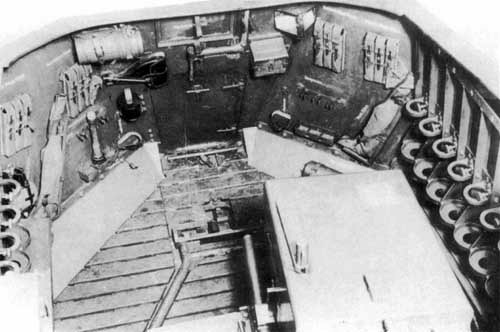 Interior of Sturer Emil heavy tank gun, circa 1944-1945, photo 3 of 5