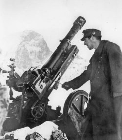 7.5 cm Gebirgsgeschütz 36 mountain gun file photo [11403]