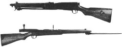 Arisaka Type 44 cavalry rifle/carbine file photo [13162]