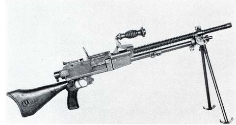 Type 96 light machine gun as seen in US Army Medical Department's Wound Ballistics publication, 1962