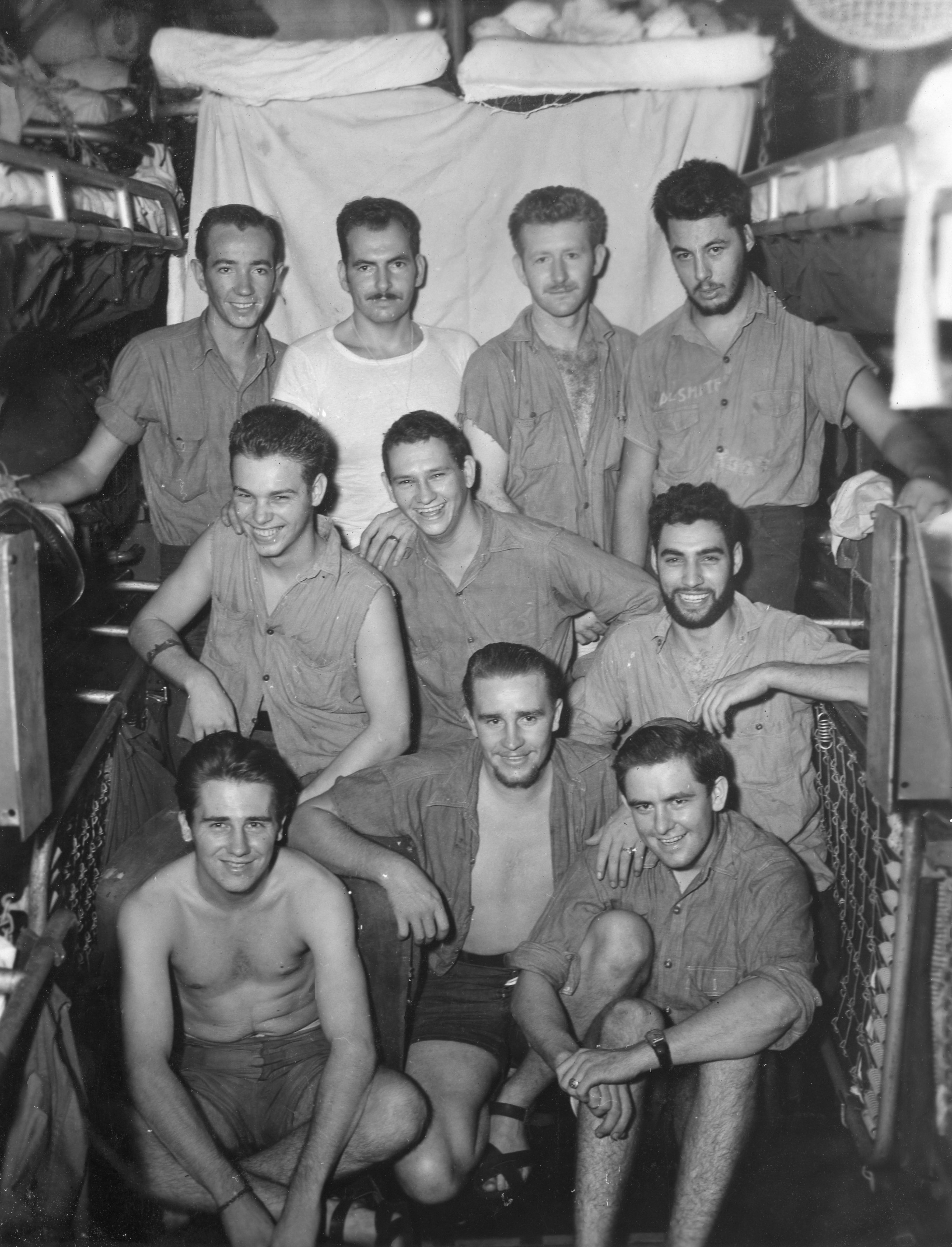  Photo Crew Members Of USS Burrfish 1943 1945 World War II Database