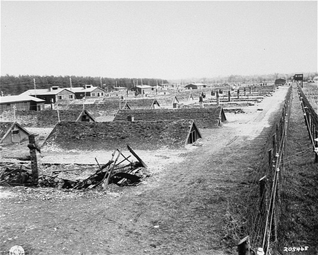 Kaufering Concentration Camp, southern Germany, 29 Apr 1945