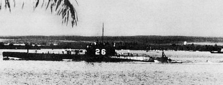 S-26 entering Pearl Harbor, US Territory of Hawaii, 1924-1938