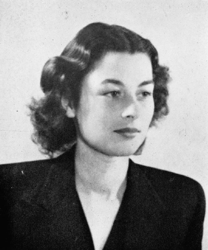 Portrait of Violette Szabo, 1940s