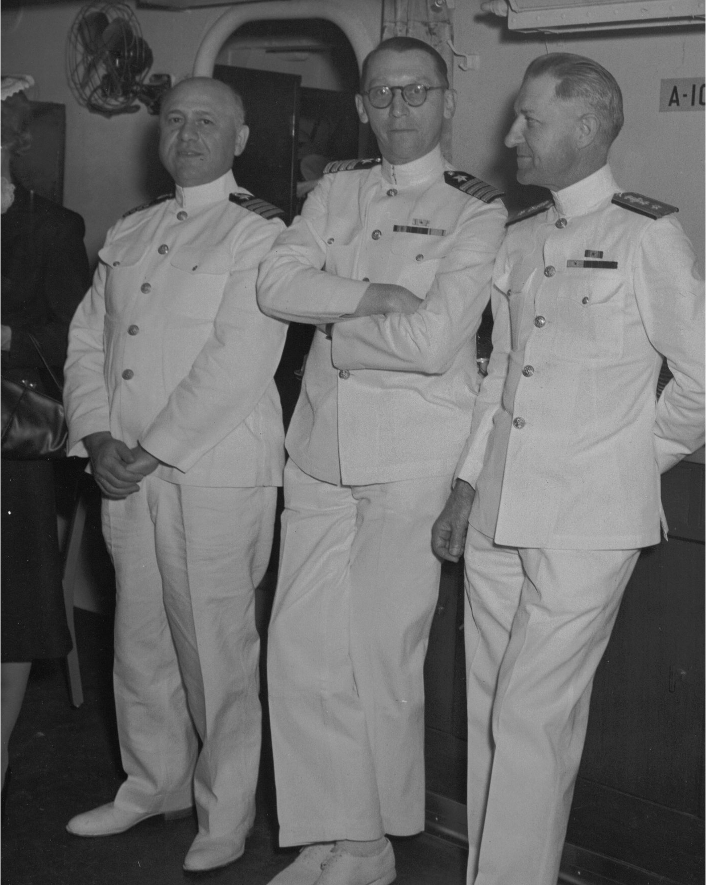 Commissioning ceremony of USS New Jersey, Philadelphia Navy Yard, Pennsylvania, United States, 23 May 1943, photo 17 of 25