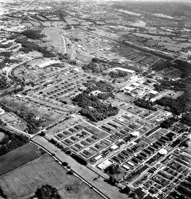Aerial view of ROF Chorley, date unknown