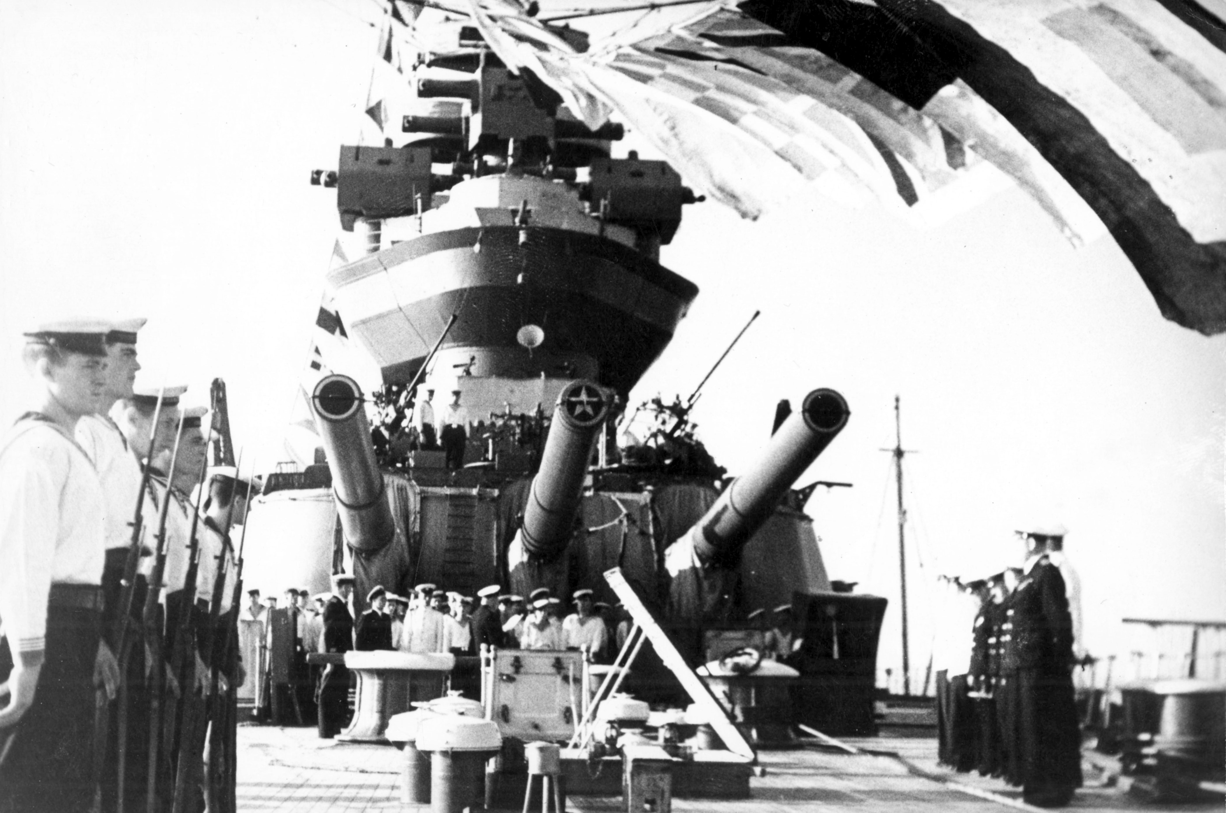 Battleship Sevastopol, 1945-1954