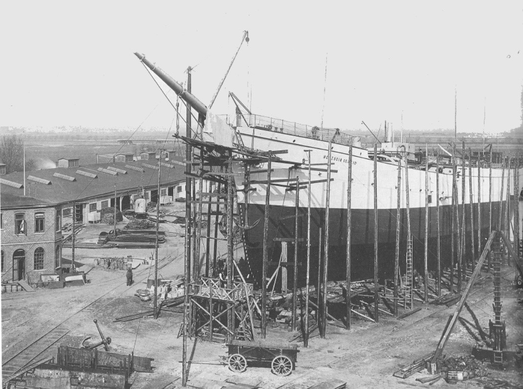 Rickmers shipyard, Bremenhaven, Germany, circa 1930s