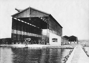 Tosi Shipyard at Taranto, Italy, 1915
