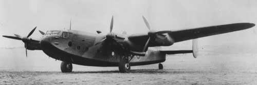 Avro York prototype aircraft 'Ascalon', 1943-1944; this aircraft was later used as Winston Churchill's personal aircraft