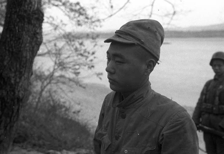 Japanese prisoner of war, Changde, Hunan Province, China, 25 Dec 1943