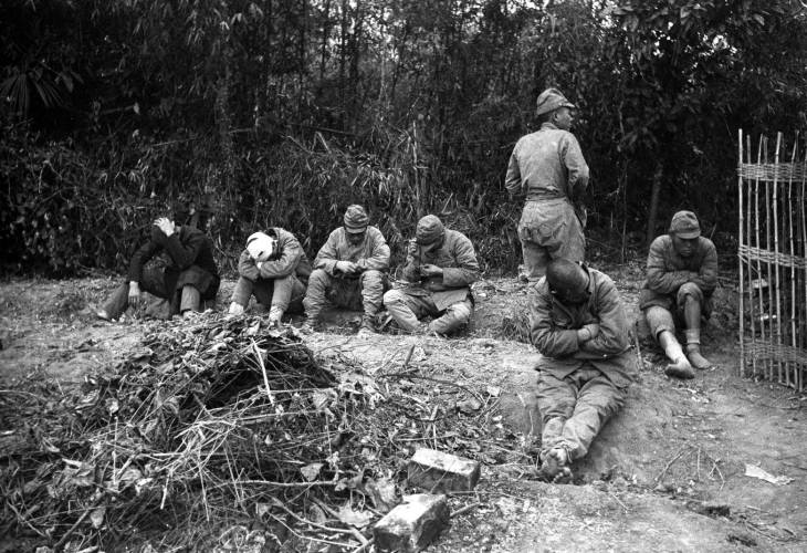 [Photo] Japanese prisoners of war, Changde, Hunan Province, China, 25 ...