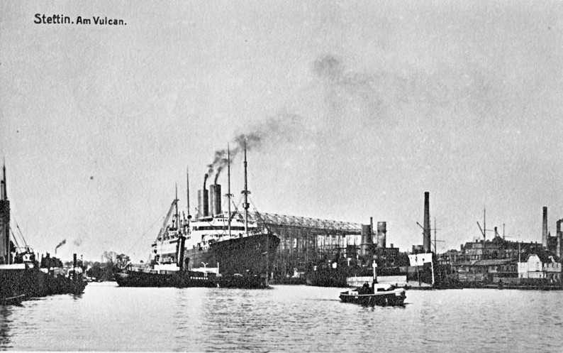 AG Vulcan Stettin shipyard, Germany, circa 1920s