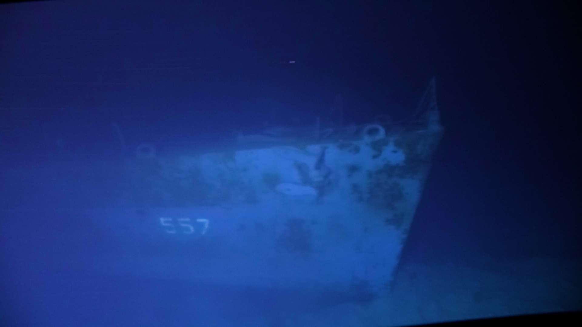 Bow section of the USS Johnston discovered in 21,180 feet of water off Samar in late Mar 2021 and is believed to be the world’s deepest known shipwreck. The wreck was originally discovered in 2019 by the late Paul Allen’s team.