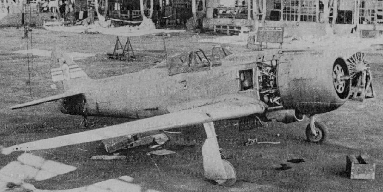 Ki-100-II aircraft, Tokyo, Japan, 10 Sep 1945