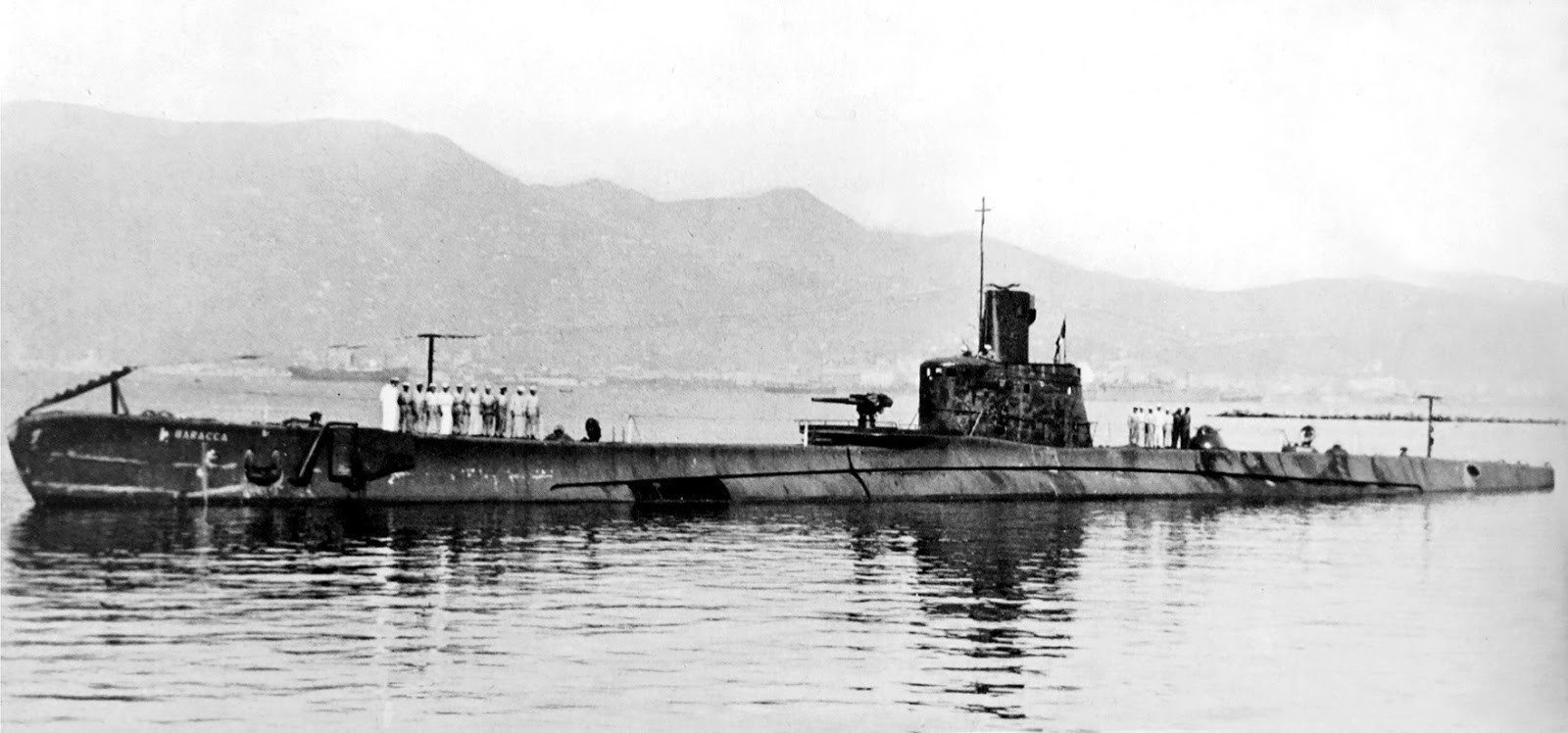 Submarine Maggiore Baracca, Italy, Jul 1940