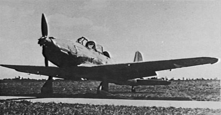 Ar 96 aircraft with Hungarian markings at rest, Germany, 1945