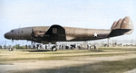 Prototype C-69 Constellation aircraft at Burbank, California, United States, 9 Jan 1943; seen in US Navy publication Naval Aviation News dated 15 Feb 1943