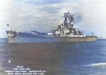 USS Alabama at Norfolk Naval Shipyard, Portsmouth, Virginia, United States, 7 Feb 1943