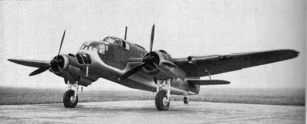 Beaufort aircraft at rest, date unknown