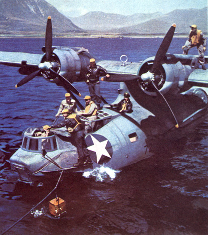 PBY-5A Catalina at rest in water, date unknown