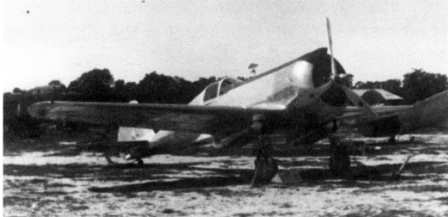 Newly built CW-21 fighter, China, 1941