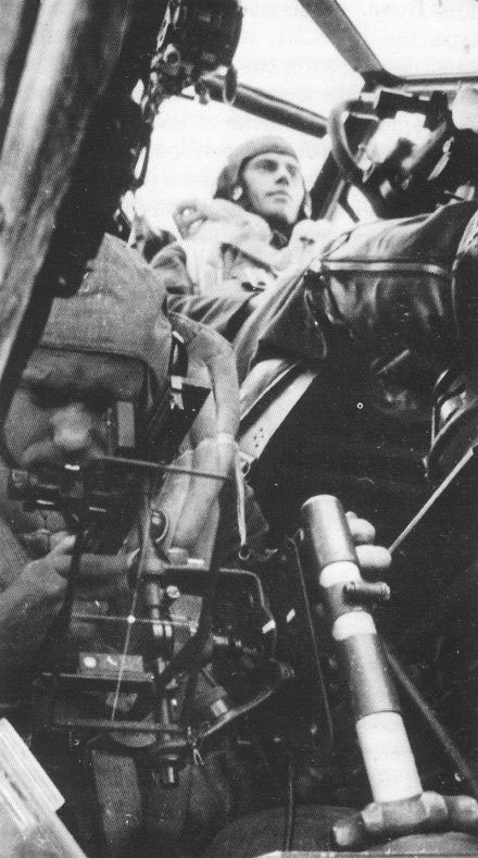 Bombadier working aboard a Do 17Z aircraft, circa early 1940s