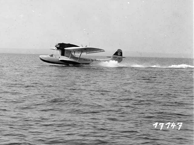 German Do 18 float plane, date unknown