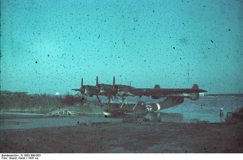 German Do 24 aircraft in Romania, circa 1941