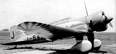 Ki-15 fighter at rest, date unknown