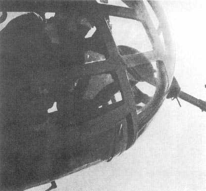 Nose machine gun position of a Ki-48 bomber, date unknown