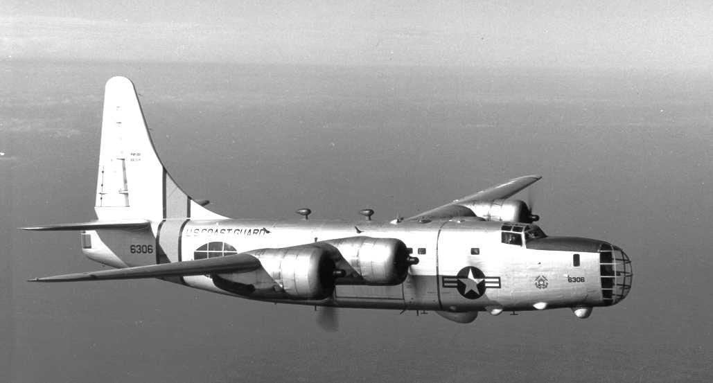 Photo Us Coast Guard Pb4y 2 Privateer A B 24 Variant In Flight Post 14 Jan 1947 World War 4980