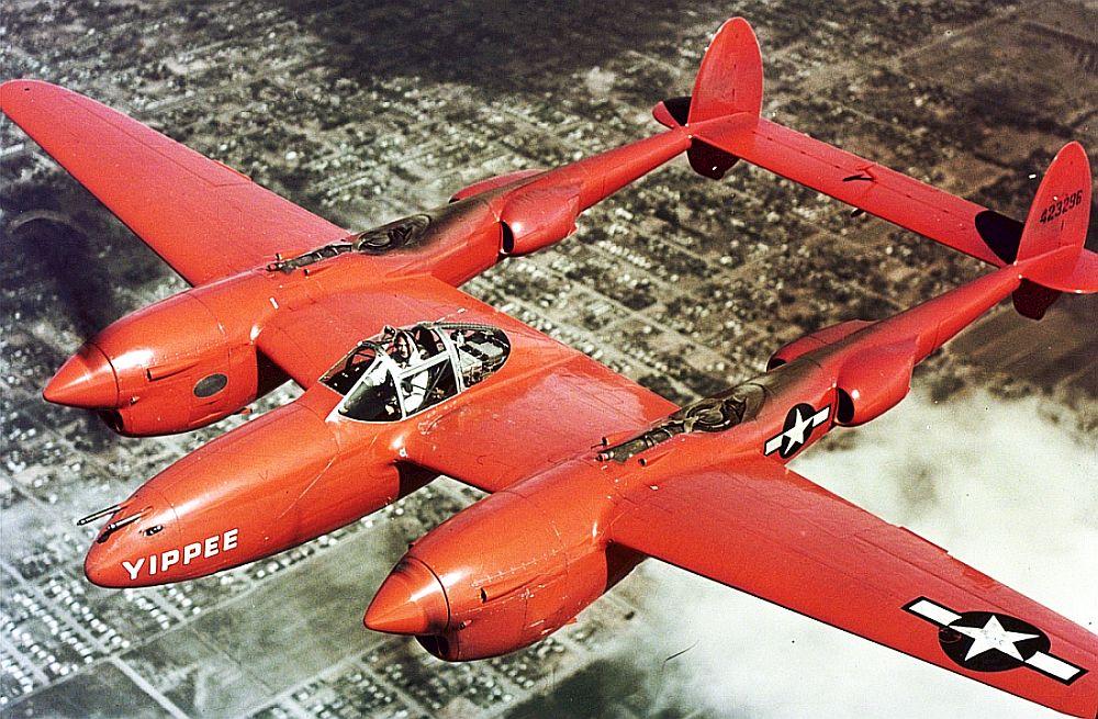Photo] P-38J Lightning aircraft 'Yippee', 1944-1946 | World War II Database