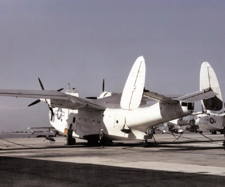 PBM-3S Mariner aircraft of US Navy patrol squadron VP-214 at Naval Air Station Norfolk, Virginia, United States, 1944