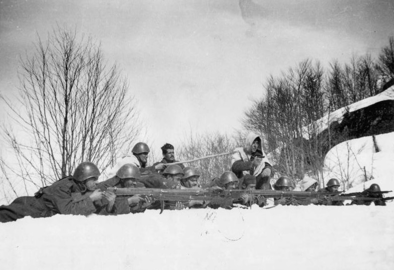 Greek troops in northern Greece or southern Albania, spring 1941